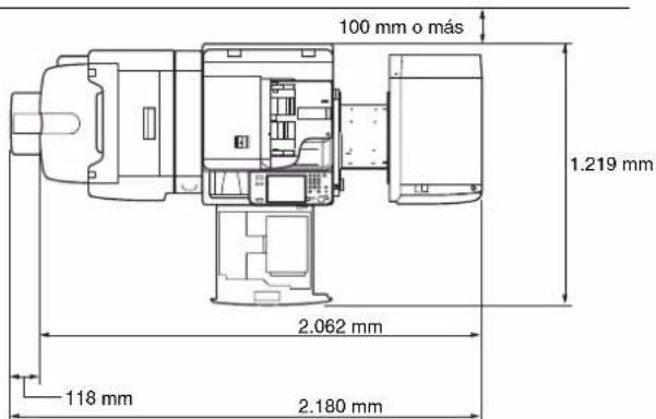 CANON imageRUNNER ADVANCE C5051i - Proporcionar suficiente Espacio de instalación - 3