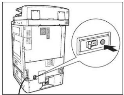 CANON imageRUNNER ADVANCE C5051i - Checking the Breaker - 1