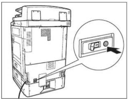 CANON imageRUNNER ADVANCE C5051i - Contrôle du disjoncteur - 1