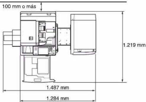 CANON imageRUNNER ADVANCE C5051i - Proporcionar suficiente Espacio de instalación - 2