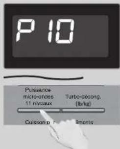 PANASONIC Cyclonic Inverter NN-SD78LS - Réglage de la minuterie différée Mais éclaté - 3