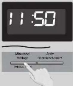 PANASONIC Cyclonic Inverter NN-SD78LS - Réglage de l'horloge Réglage du système de verrouillage - 3