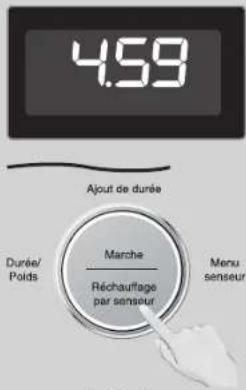 PANASONIC Cyclonic Inverter NN-SD78LS - Réglage de la minuterie différée Mais éclaté - 5