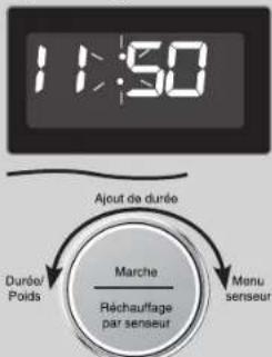PANASONIC Cyclonic Inverter NN-SD78LS - Réglage de l'horloge Réglage du système de verrouillage - 2