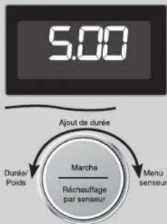PANASONIC Cyclonic Inverter NN-SD78LS - Réglage de la minuterie différée Mais éclaté - 2