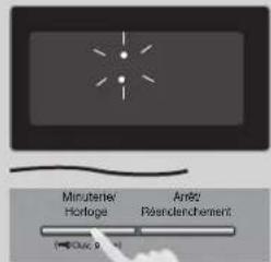 PANASONIC Cyclonic Inverter NN-SD78LS - Réglage de l'horloge Réglage du système de verrouillage - 1