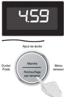 PANASONIC Cyclonic Inverter NN-SD78LS - Réglage de la minuterie - 3