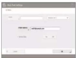 CANON imageRUNNER ADVANCE C475iZ III - Basic Flow for Registering Destinations - 5