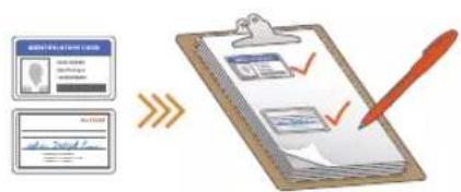 CANON imageRUNNER ADVANCE C475iZ III - Print Two-Sided ID Cards on One Side of Paper - 1