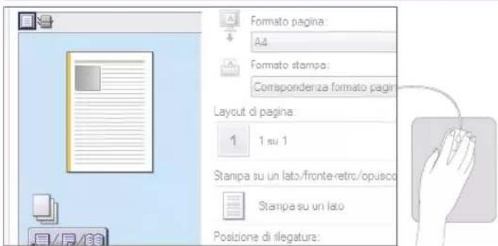 CANON imageRUNNER ADVANCE C475iZ III - Modificare le impostazioni di stampa con un semplice clic - 1