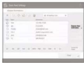 CANON imageRUNNER ADVANCE C475iZ III - Basic Flow for Registering Destinations - 3