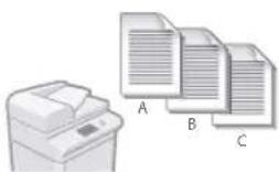 CANON imageRUNNER ADVANCE C475iZ III - Finition (Tri séquentiel) - 1
