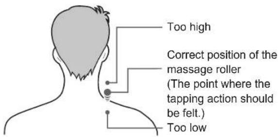 PANASONIC EP-MAF1 - Be sure to put your head on the pillow. - 1