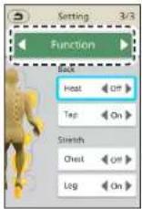 PANASONIC EP-MAF1 - Adjusting the intensity - 10