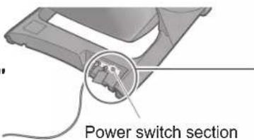 PANASONIC EP-MAF1 - Turn the power off - 2