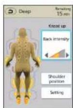 PANASONIC EP-MAF1 - After body scanning ends, massage starts. - 2