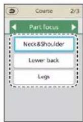 PANASONIC EP-MAF1 - Select one course from the type selected in Step 4 - 2