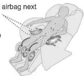 PANASONIC EP-MAF1 - Extends the muscles from the knee area to the thighs. - 1