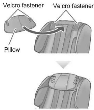 PANASONIC EP-MAF1 - Adjust the pillow position - 1