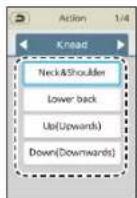 PANASONIC EP-MAF1 - Select one action from the type selected in Step - 1