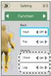 PANASONIC EP-MAF1 - Adjusting the intensity - 31