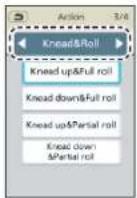 PANASONIC EP-MAF1 - Select the type of your favorite action from "Knead", "Roll", "Knead&amp;Roll" and "Tap". - 3