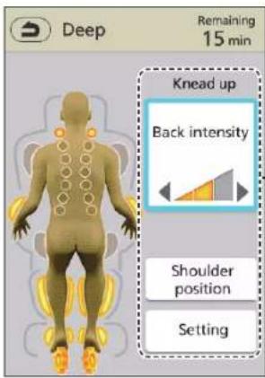 PANASONIC EP-MAF1 - Start the massage and adjust to suit your desire - 2