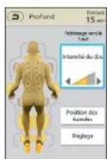 PANASONIC EP-MAF1 - Une fois l'analyse du corps terminée, le massage commence. - 2