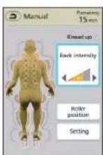 PANASONIC EP-MAF1 - After body scanning ends, massage starts. - 2