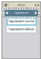 PANASONIC EP-MAF1 - Sélectionnez le type de votre action préférée parmi « Pétrissage », « Roulement », « Pétrissage et roulement » et « Tapotement ». - 4