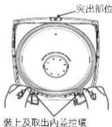 PANASONIC SR-ZG105 - 内蓋 - 1