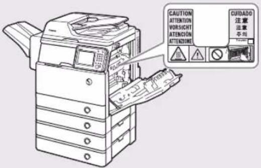CANON imageRUNNER ADVANCE 400i - ATTENTION - 1