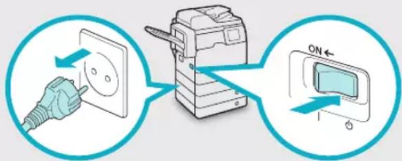 CANON imageRUNNER ADVANCE 400i - AVVERTENZA - 1