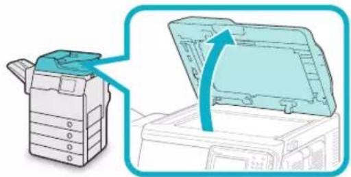 CANON imageRUNNER ADVANCE 400i - \*: Abdeckung des Einzugs - 4