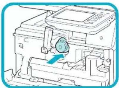 CANON imageRUNNER ADVANCE 400i - Installazione della cartuccia toner - 6