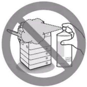 CANON imageRUNNER ADVANCE 400i - Precauzioni per l'uso - 4