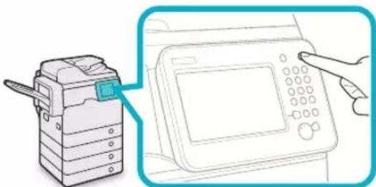 CANON imageRUNNER ADVANCE 400i - Energy Saver Key - 1