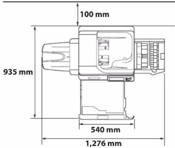 CANON imageRUNNER ADVANCE 400i - Provide Adequate Installation Space - 2