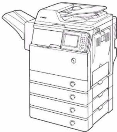 CANON imageRUNNER ADVANCE 400i - Illustrazioni utilizzate nel manuale - 1