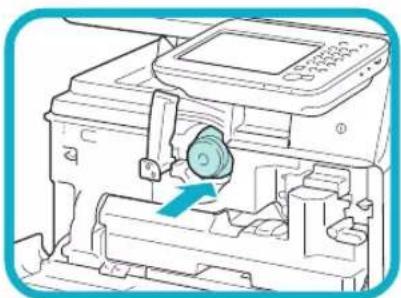 CANON imageRUNNER ADVANCE 400i - Installation de la cartouche de toner - 4