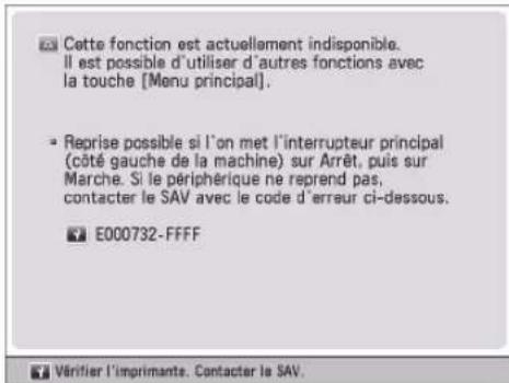 CANON imageRUNNER ADVANCE 400i - Si [Mode Fnctns limitées] s'affiche : ● - 2