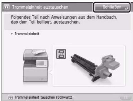 CANON imageRUNNER ADVANCE 400i - VORSICHT - 1