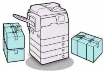 CANON imageRUNNER ADVANCE 400i - Trasladar el equipo - 1