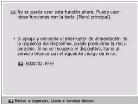 CANON imageRUNNER ADVANCE 400i - Cuando se muestre [Modo funciones limitadas]: ● - 2