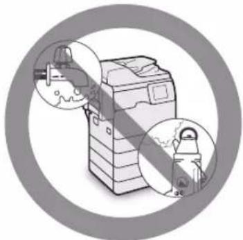 CANON imageRUNNER ADVANCE 400i - Precauzioni per l'installazione - 1