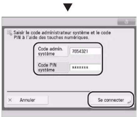 CANON imageRUNNER ADVANCE 400i - Connexion04 - 2