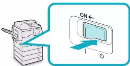 CANON imageRUNNER ADVANCE 400i - Shutting Down the Machine - 1