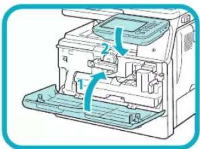 CANON imageRUNNER ADVANCE 400i - Installazione della cartuccia toner - 7