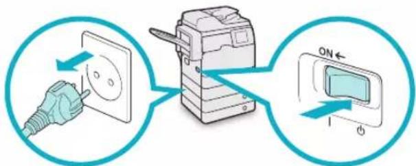 CANON imageRUNNER ADVANCE 400i - Précautions d'emploi - 3