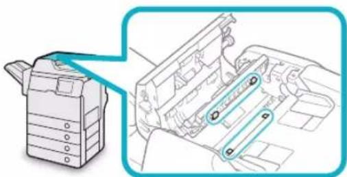 CANON imageRUNNER ADVANCE 400i - Gently open the feeder cover. - 4